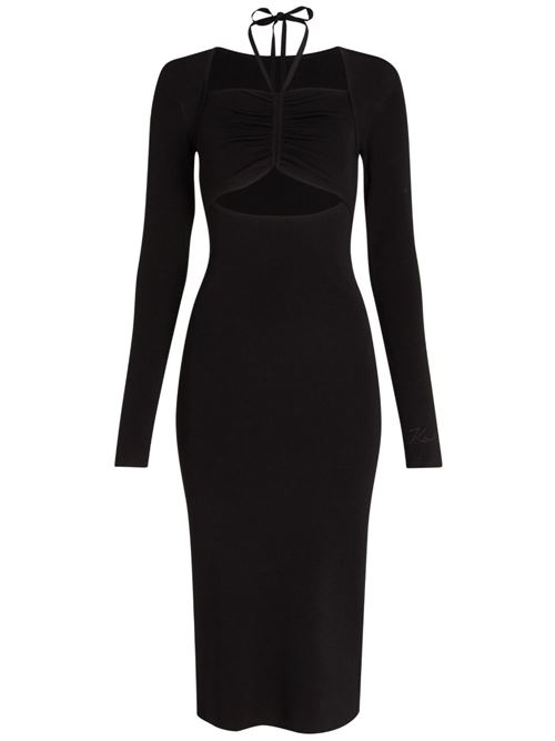 Abito aderente cut-out Karl Lagerfeld | 235W1312999